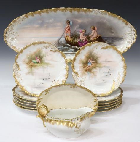  15 FRENCH REDON LIMOGES PORCELAIN 357528