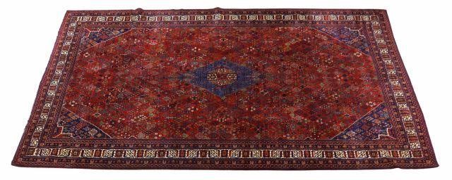 HAND-TIED PERSIAN JOSHEGHAN RUG,