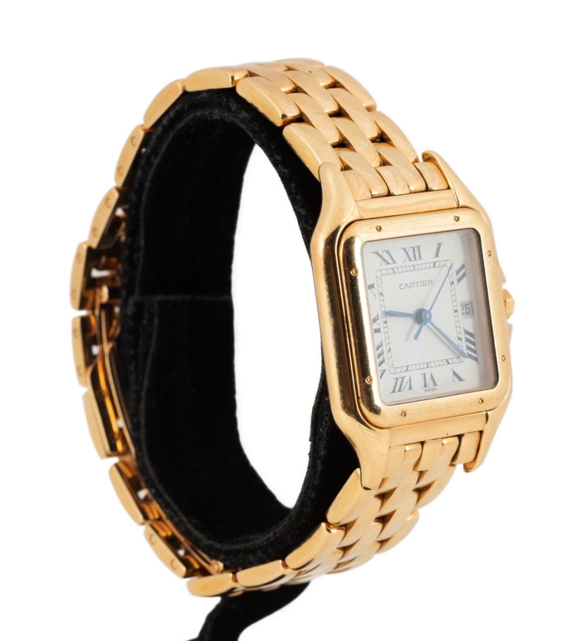 MEN S CARTIER 18K YELLOW GOLD PANTHERE 3575c7