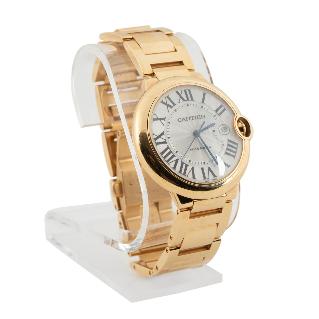 CARTIER 18K YG JUMBO BALLON BLEU 3575cd