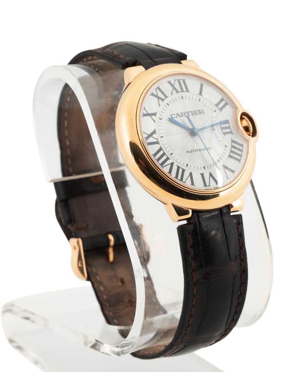 CARTIER 18K YG BALLON BLEU 36MM