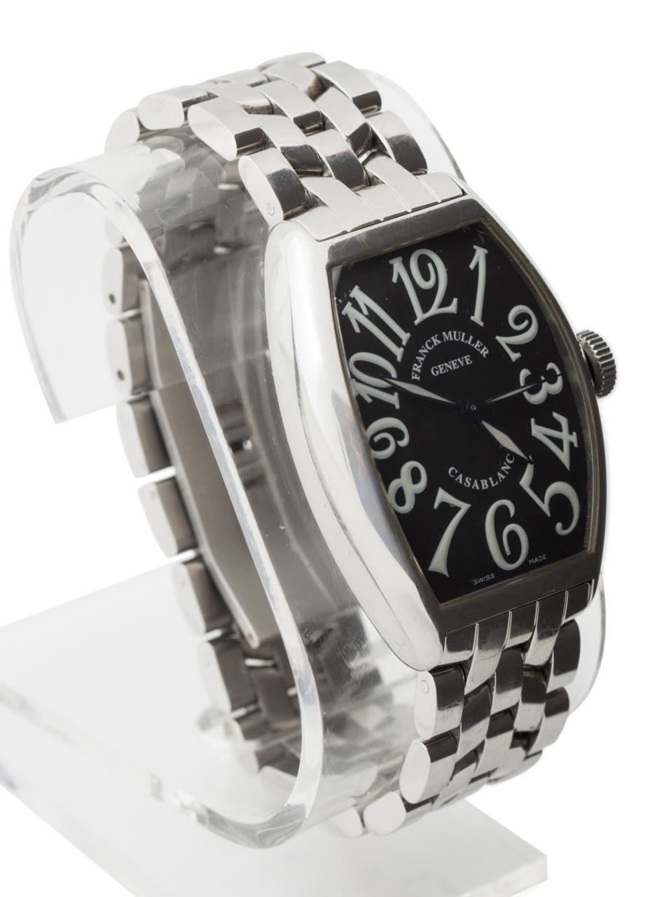 MEN S FRANCK MULLER STAINLESS CASABLANCA 3575d8