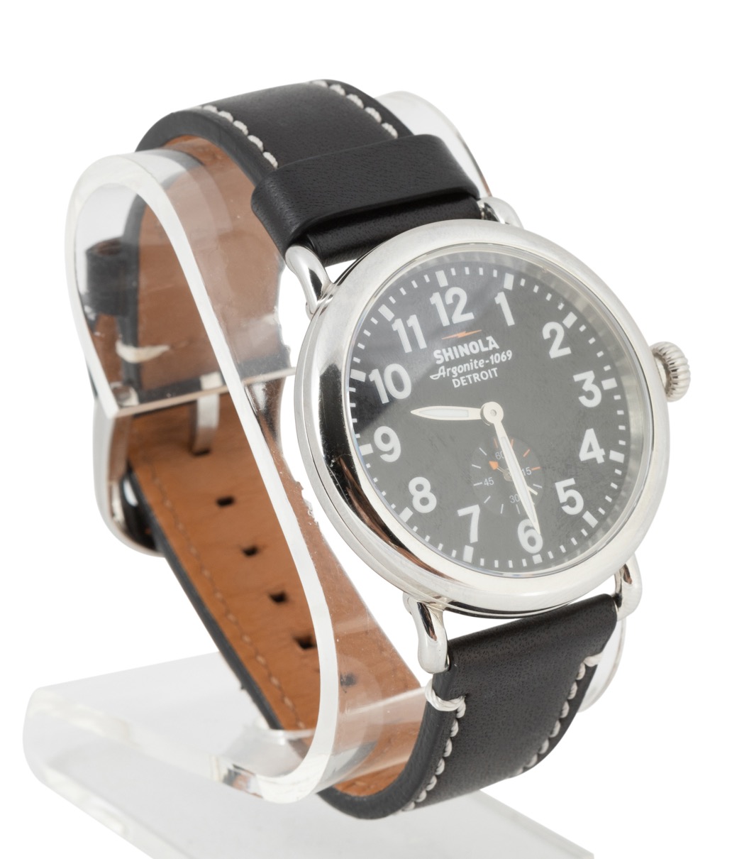 MEN'S SHINOLA STAINLESS STEEL ARGONITE