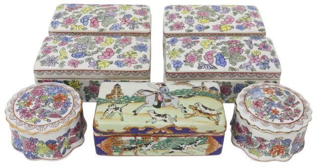  7 GROUP OF ASSORTED CHINESE PORCELAIN 357697