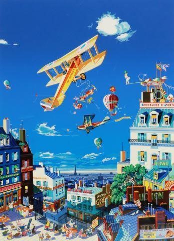 HIRO YAMAGATA (B.1938) 'AIR SHOW'