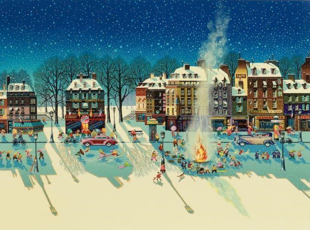 HIRO YAMAGATA (B.1938) 'SNOWFIRE'