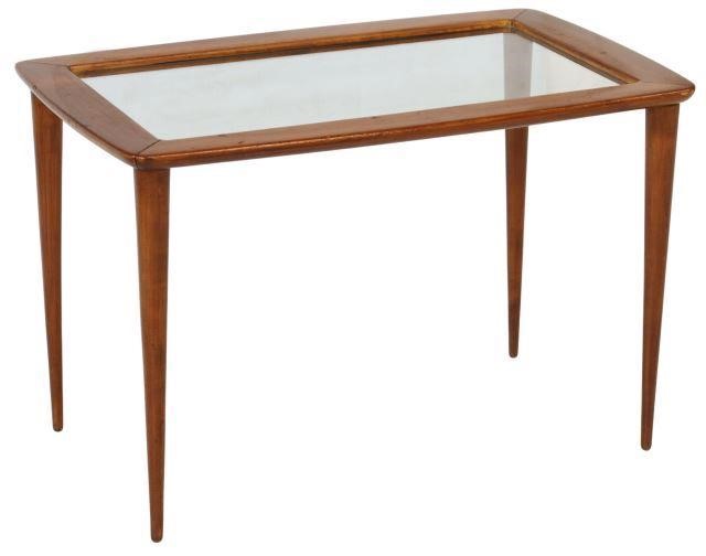 ITALIAN MID-CENTURY MODERN GLASS-TOP