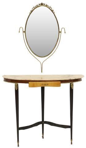 MID CENTURY MODERN CONSOLE TABLE 35771e