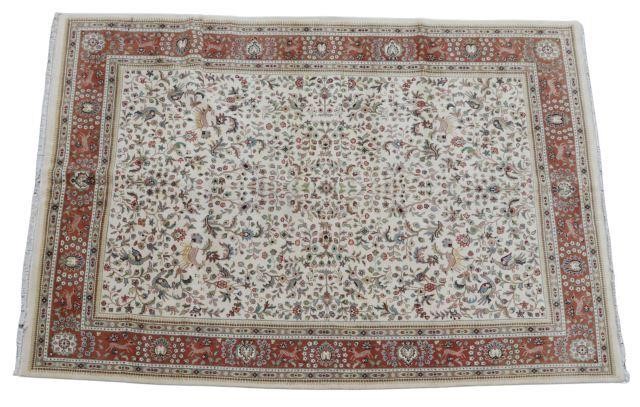 HAND TIED TABRIZ RUG 13 5 X 35774e