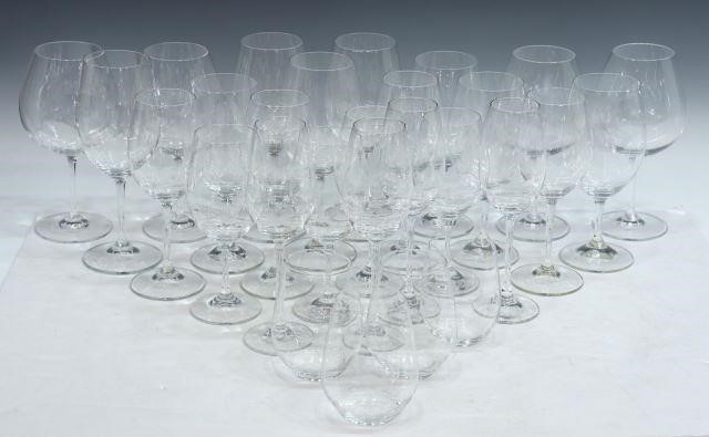 (28) RIEDEL COLORLESS GLASS WINE