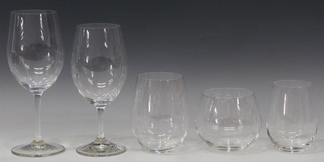 (28) RIEDEL COLORLESS GLASS WINE