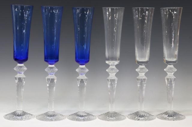(6) FRENCH BACCARAT 'MILLE NUITS'