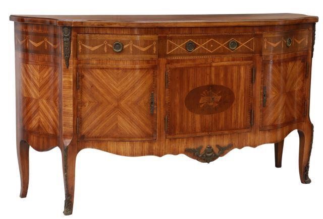 SIGNED FRENCH LOUIS XV STYLE ROSEWOOD 35776c