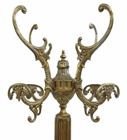 ITALIAN GILT METAL STANDING HALL