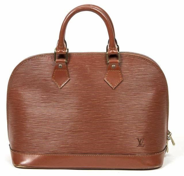 LOUIS VUITTON 'ALMA PM' EPI LEATHER