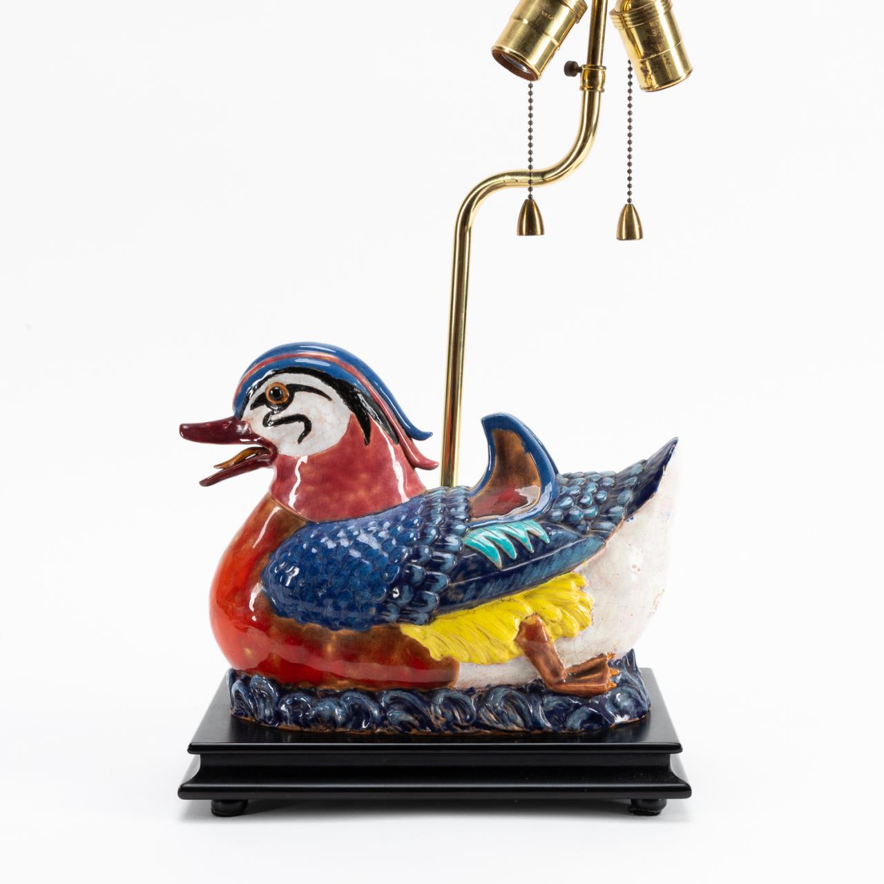 SARREID LTD. MAJOLICA DUCK 2-LIGHT