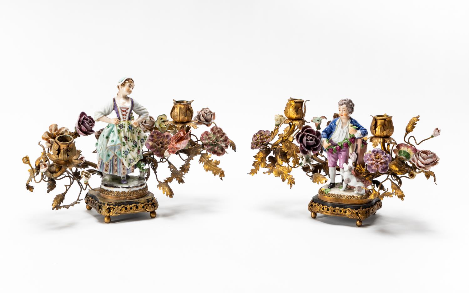 PR., FRENCH PORCELAIN FIGURAL &