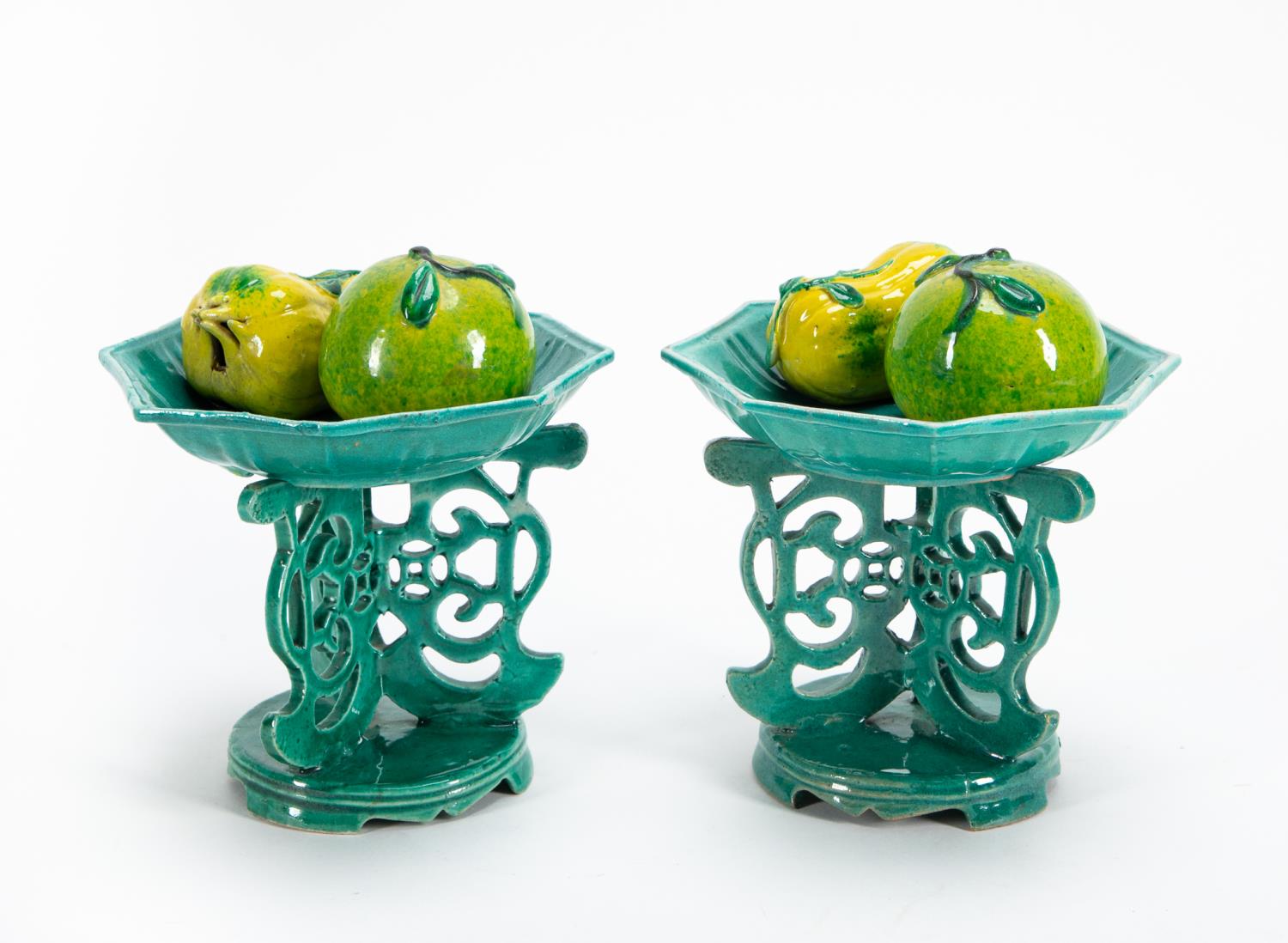 PR CHINESE ALTAR FRUIT ON TURQUOISE 359fe7