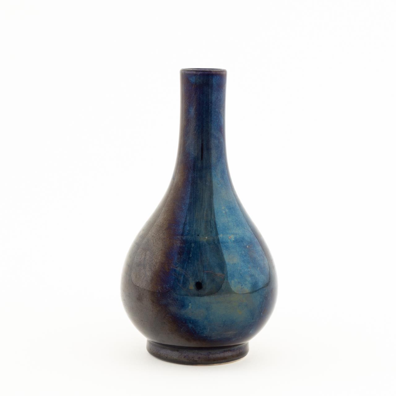 SMALL CHINESE COBALT BLUE BOTTLE 359fff