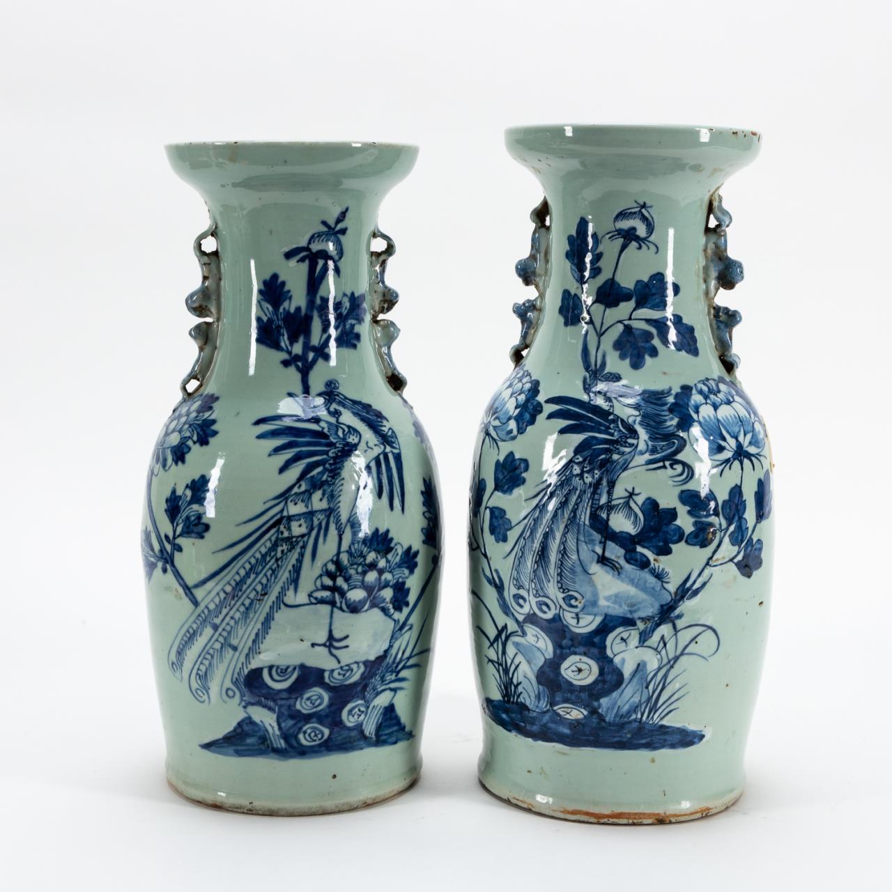 PR., CHINESE BLUE & WHITE CELADON