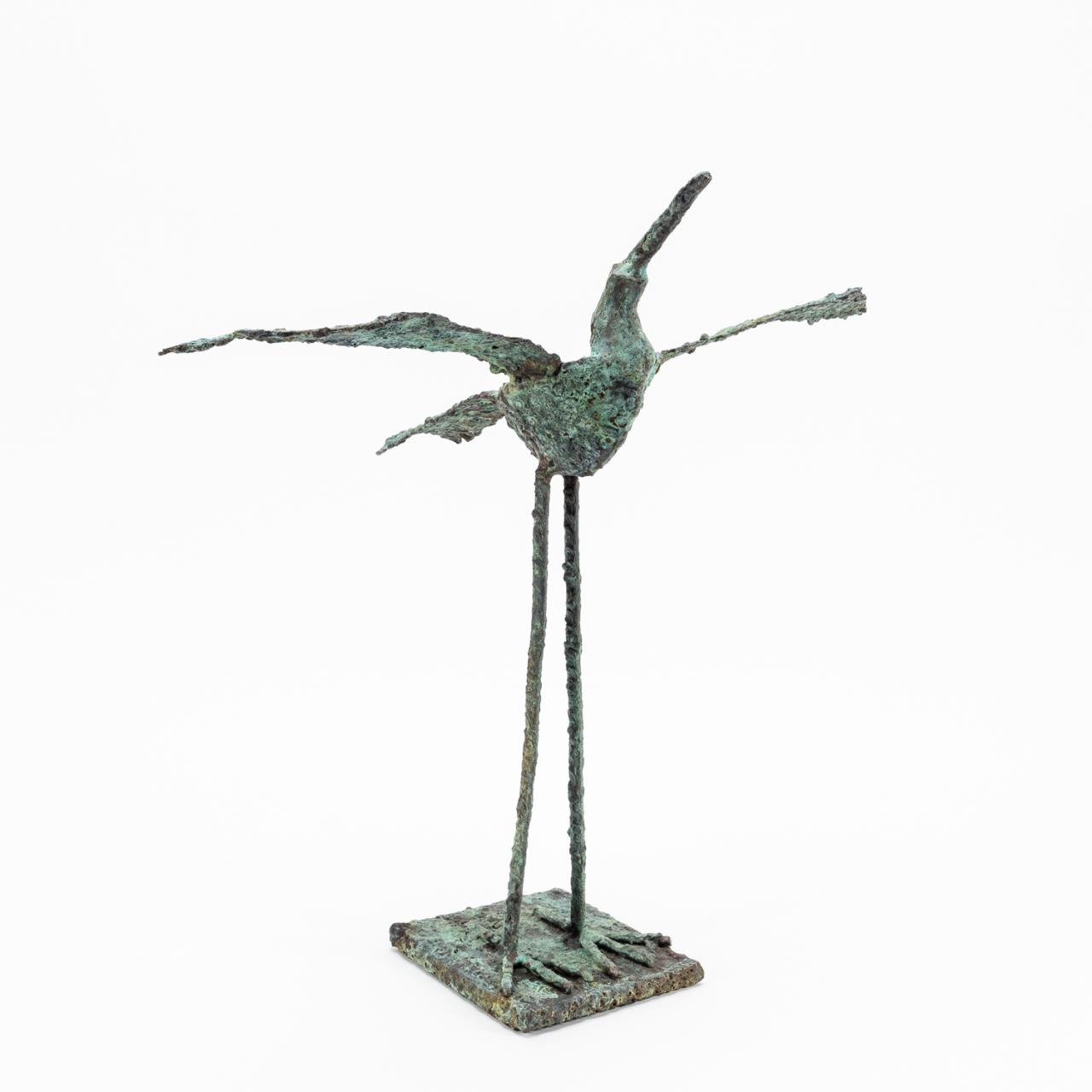 JOHN BARANDON, BIRD SCULPTURE,