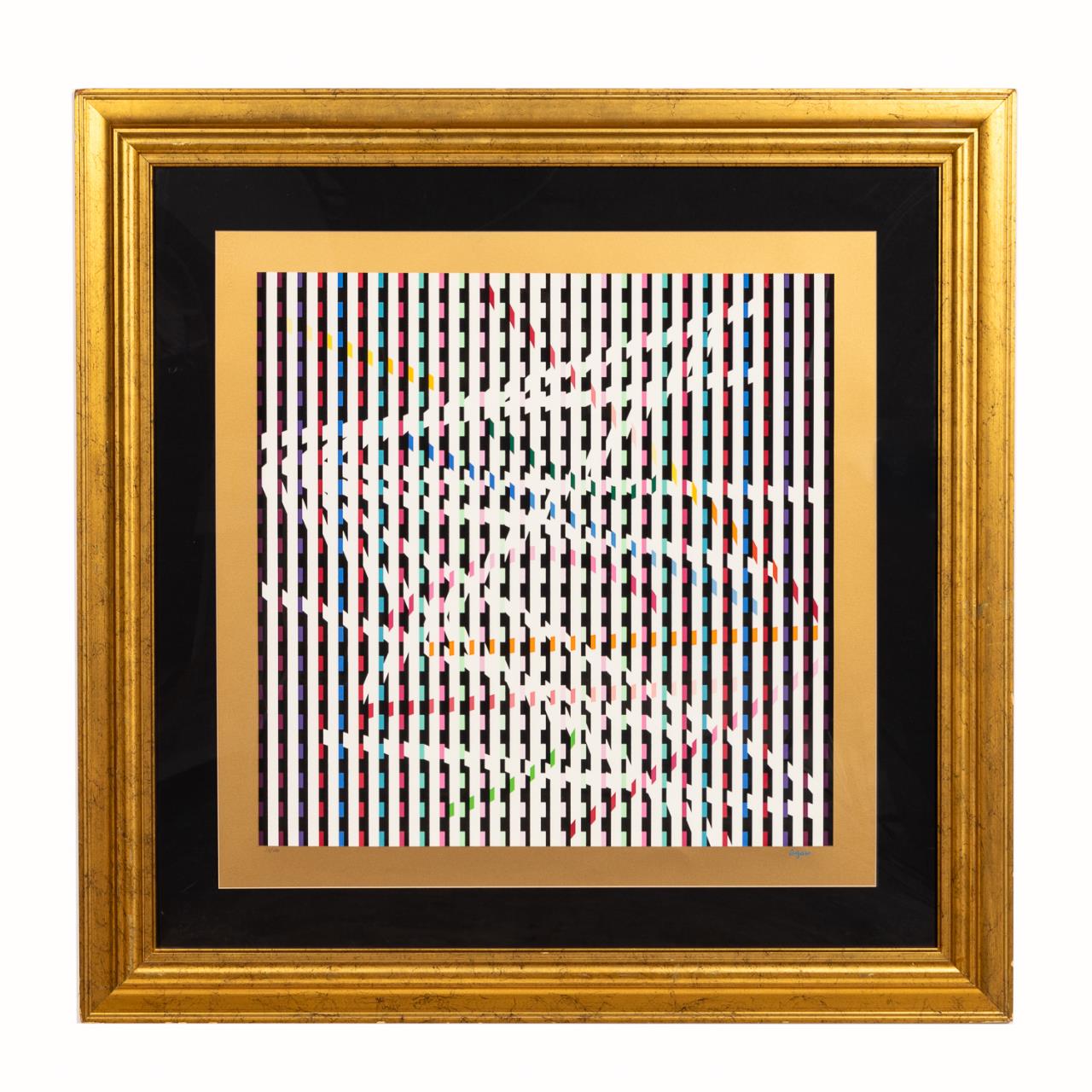 YAACOV AGAM, LARGE ABSTRACT OP