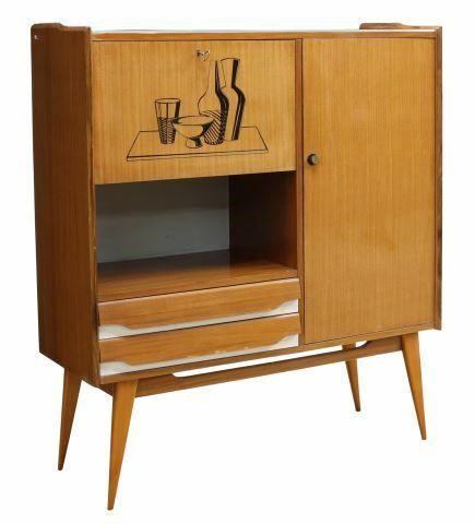 ITALIAN MID CENTURY MODERN BAR 35a143