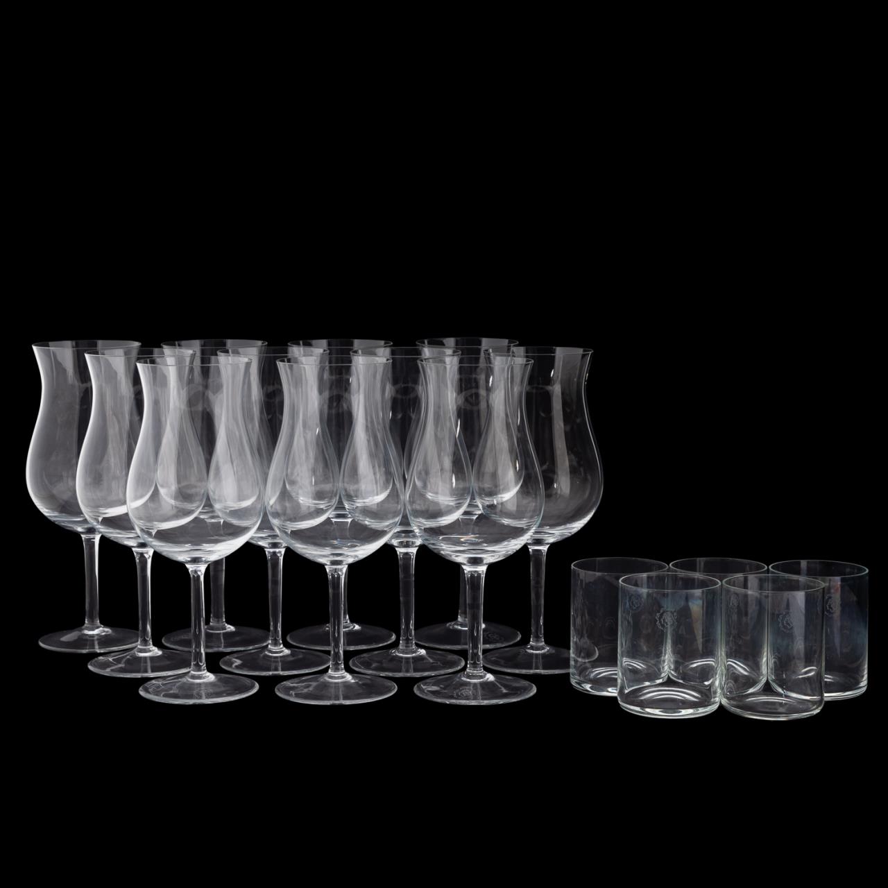 SET OF CRYSTAL RED WINE WHISKEY 35a157