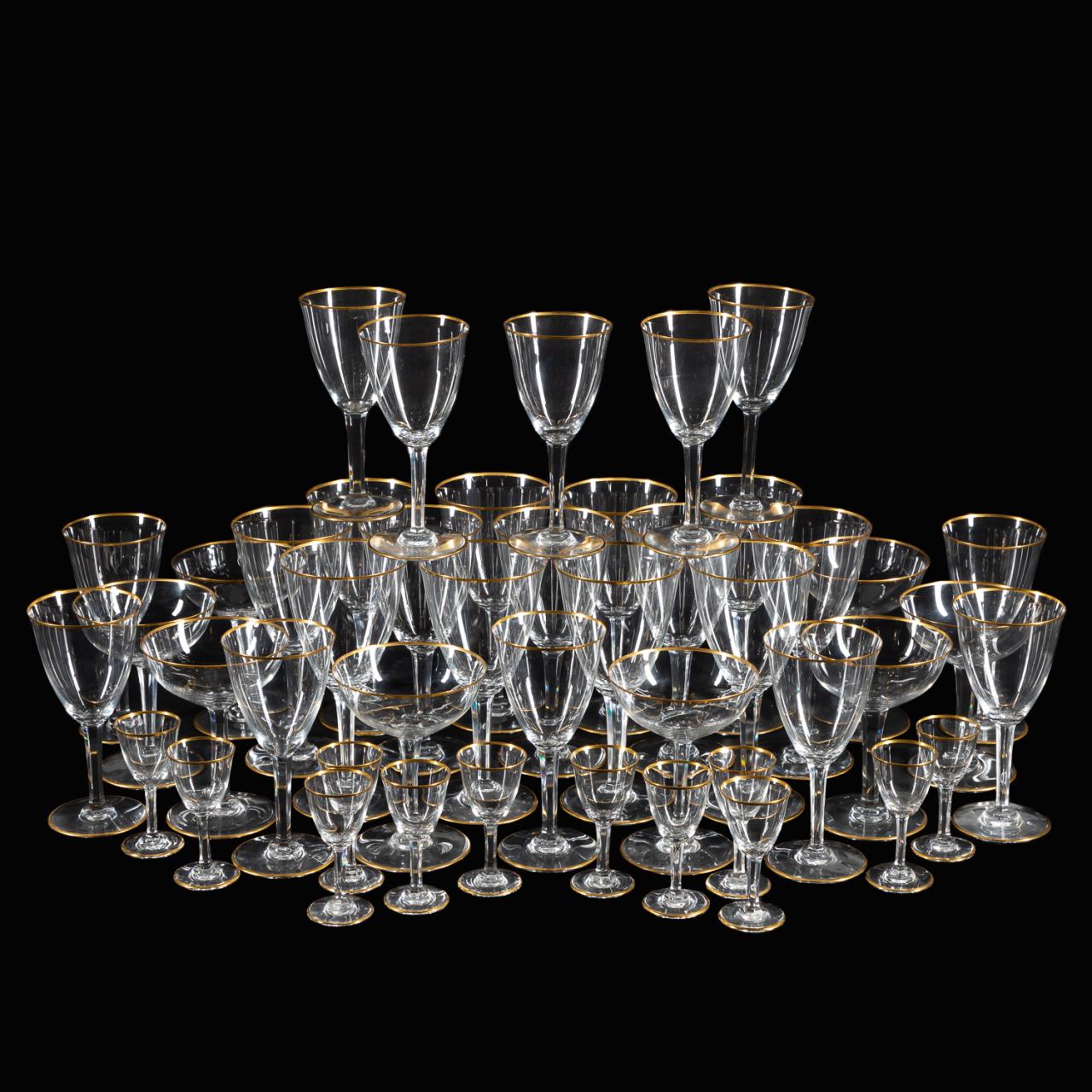 BACCARAT DIRECTOIRE GILT CRYSTAL 35a166