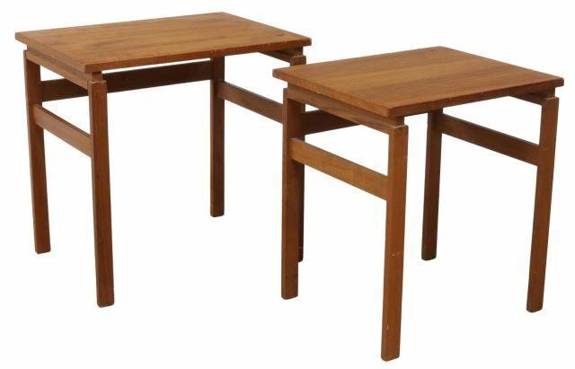  2 DANISH MID CENTURY MODERN TEAK 35a18f