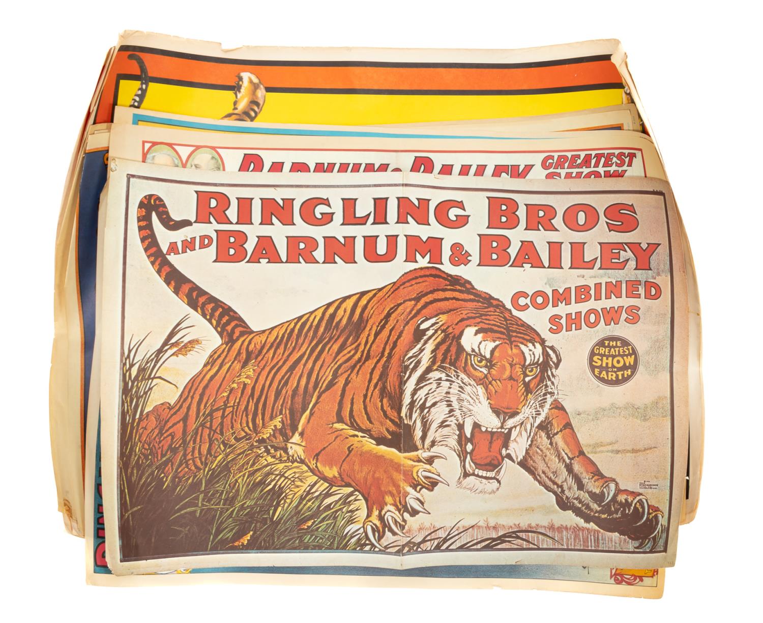 10 PCS RINGLING BROS CIRCUS ADVERTISING 35a19e