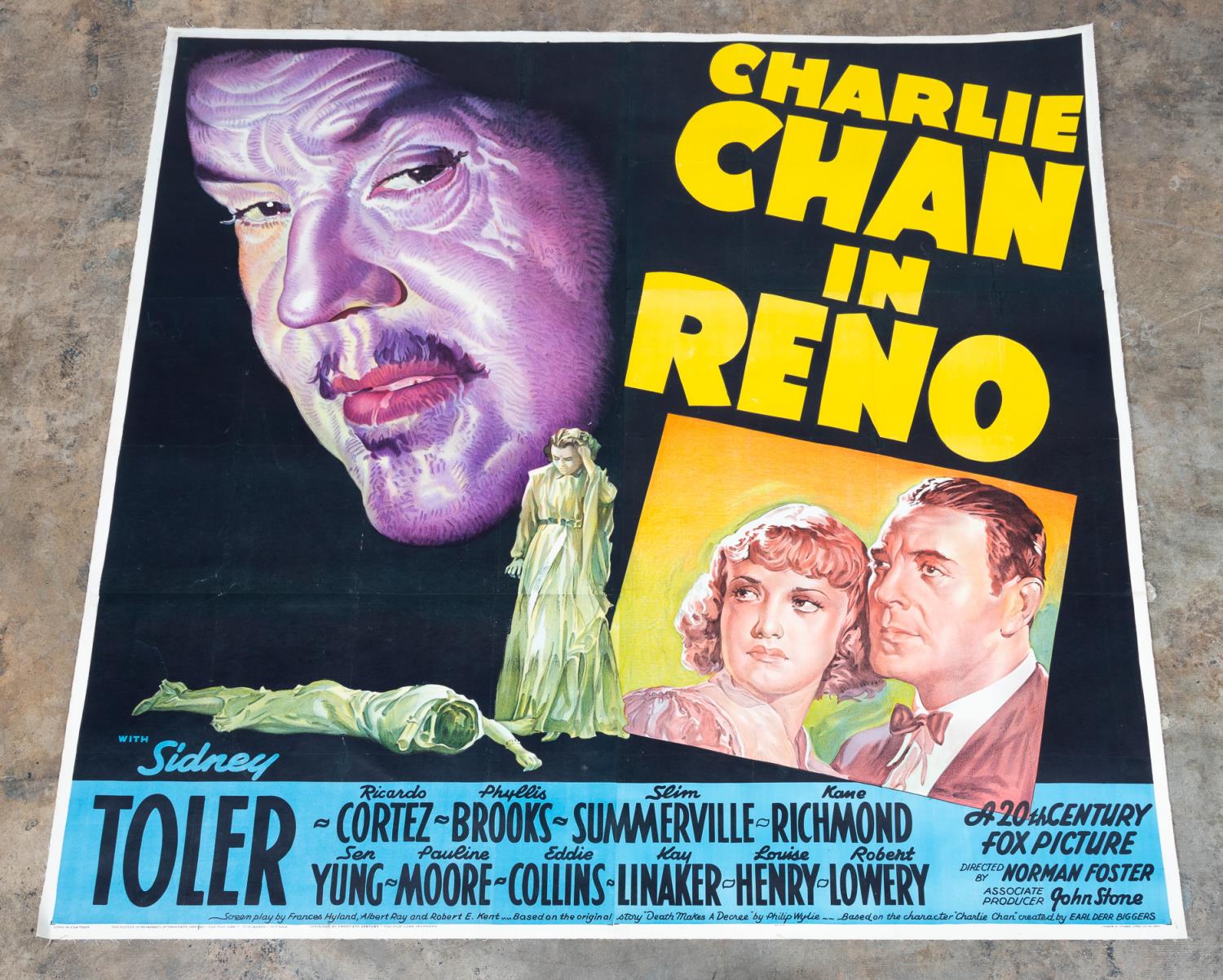  CHARLIE CHAN IN RENO LARGE MOVIE 35a1a9