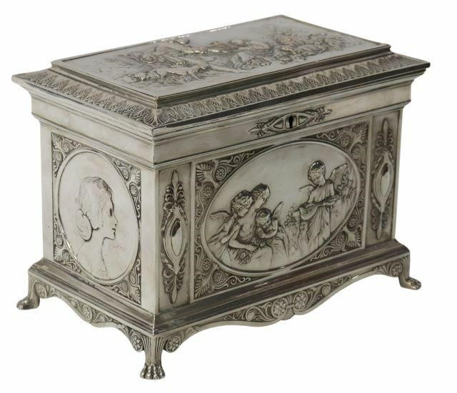 WMF  SILVER PLATE CASKET DRESSER