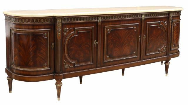 FRENCH EHALT LOUIS XVI STYLE MAHOGANY