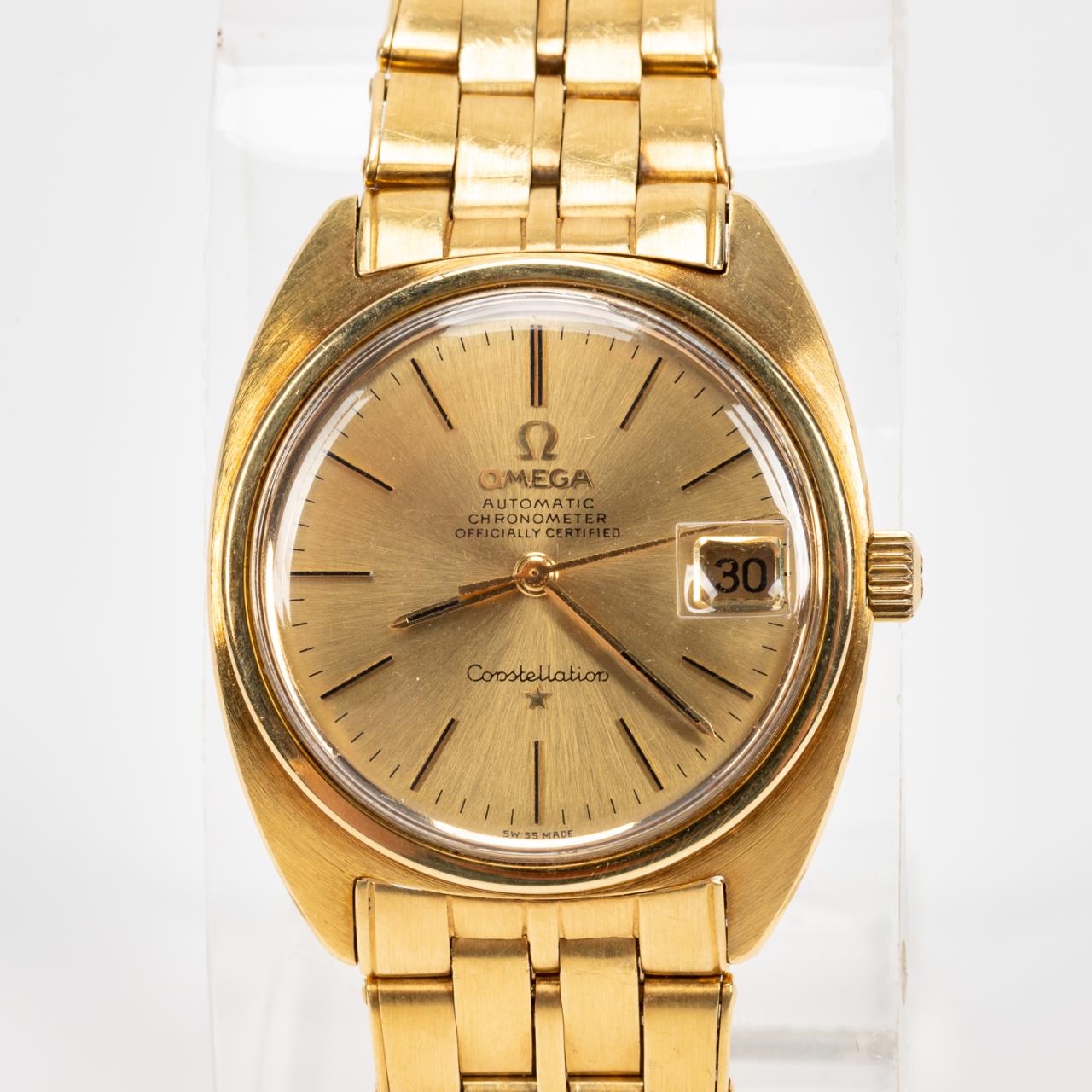 OMEGA CONSTELLATION 18K GOLD MEN S 35a231