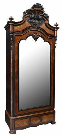 FRENCH NAPOLEON III PERIOD MIRRORED 35a264