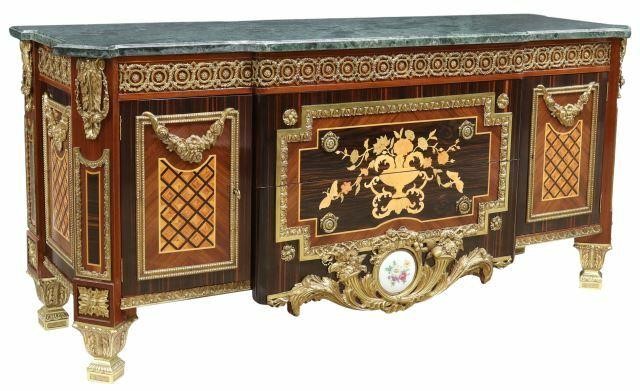 FINE FRENCH MARBLE TOP ORMOLU MOUNTED 35a2e1