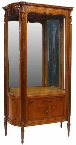 NEOCLASSICAL STYLE MAHOGANY DISPLAY 35a31d