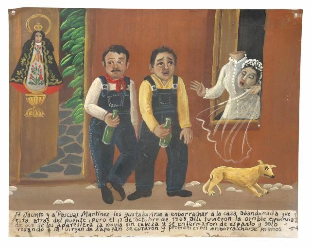 RELIGIOUS EX-VOTO VIRGEN DE ZAPOPAN