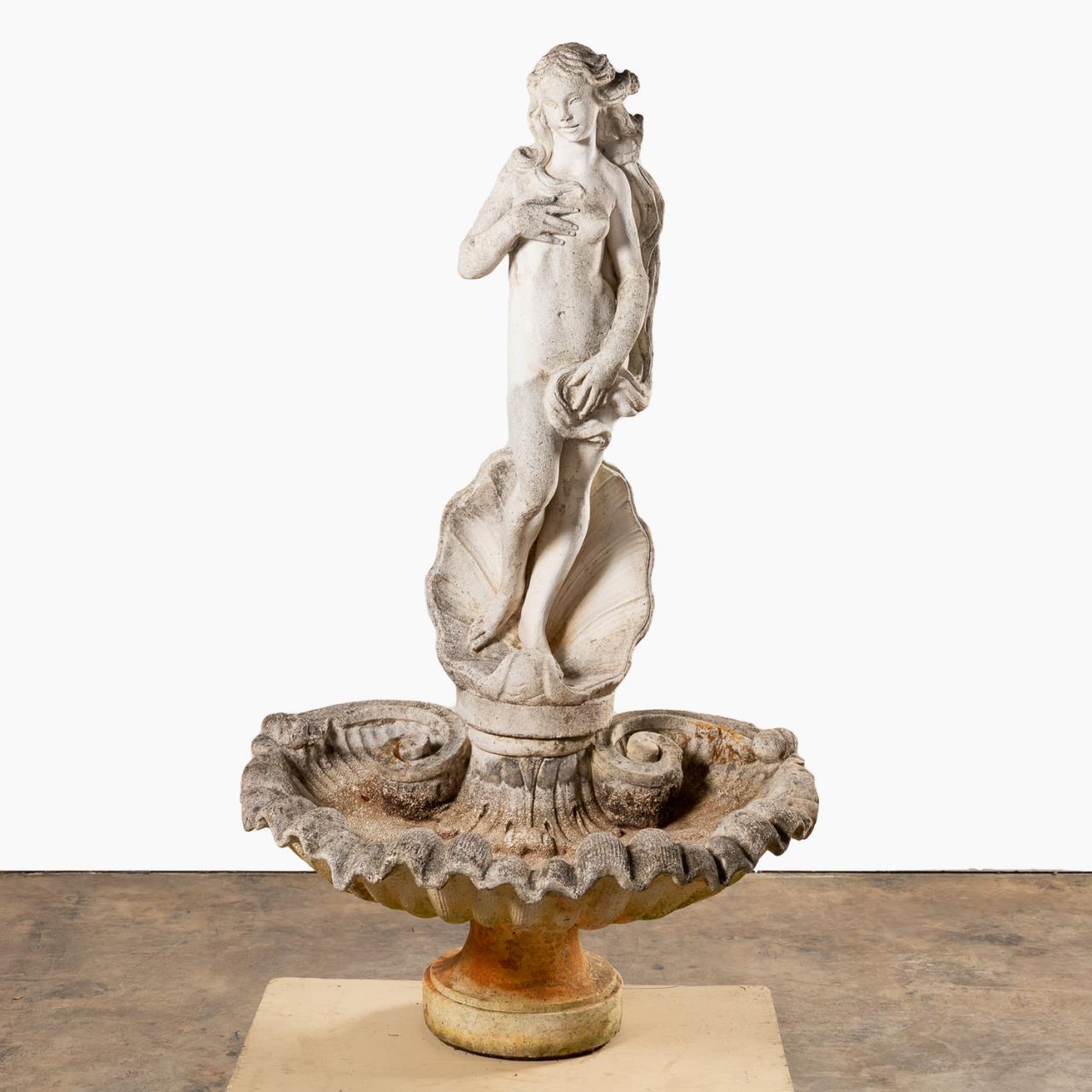 BIRTH OF VENUS GARDEN FOUNTAIN, CAST