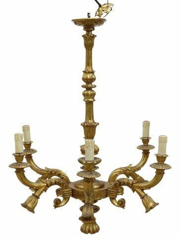 ITALIAN GILTWOOD THIRTEEN LIGHT 35a368