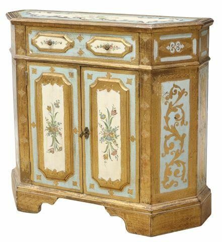 VENETIAN PARCEL GILT PAINT DECORATED 35a381