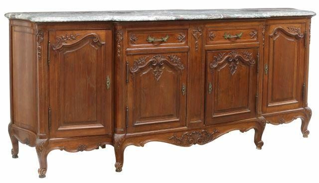 FRENCH LOUIS XV STYLE MARBLE TOP 35a398