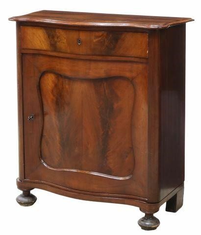 CONTINENTAL FLAME MAHOGANY CONSOLE 35a3af