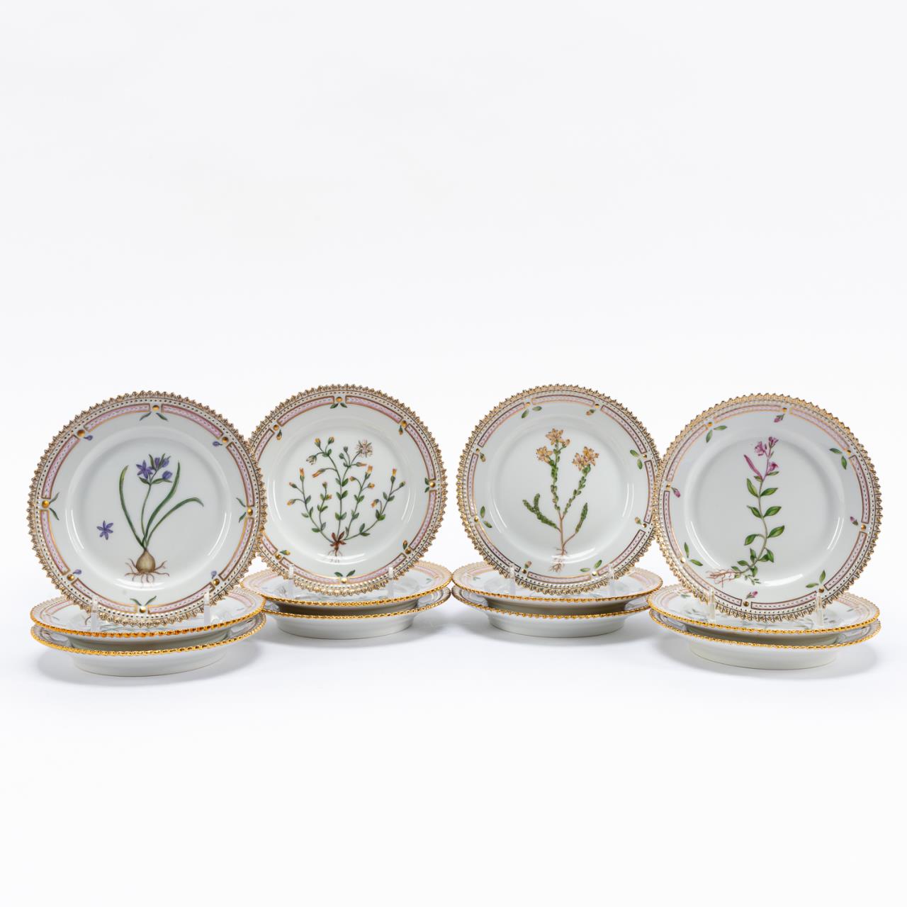 12 ROYAL COPENHAGEN FLORA DANICA 35a47e