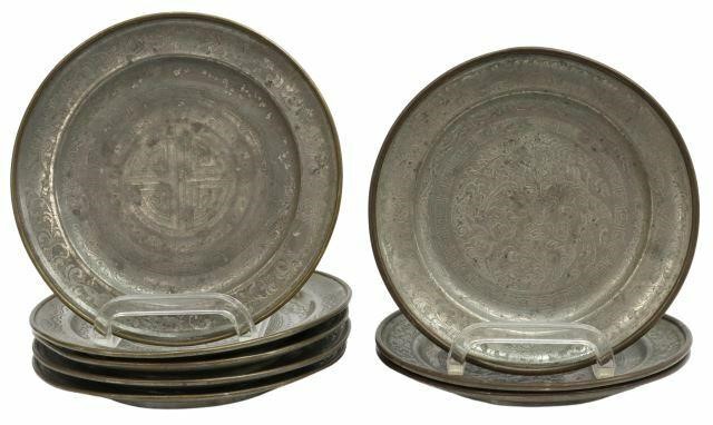 (8) CHINESE SWATOW PEWTER SMALL