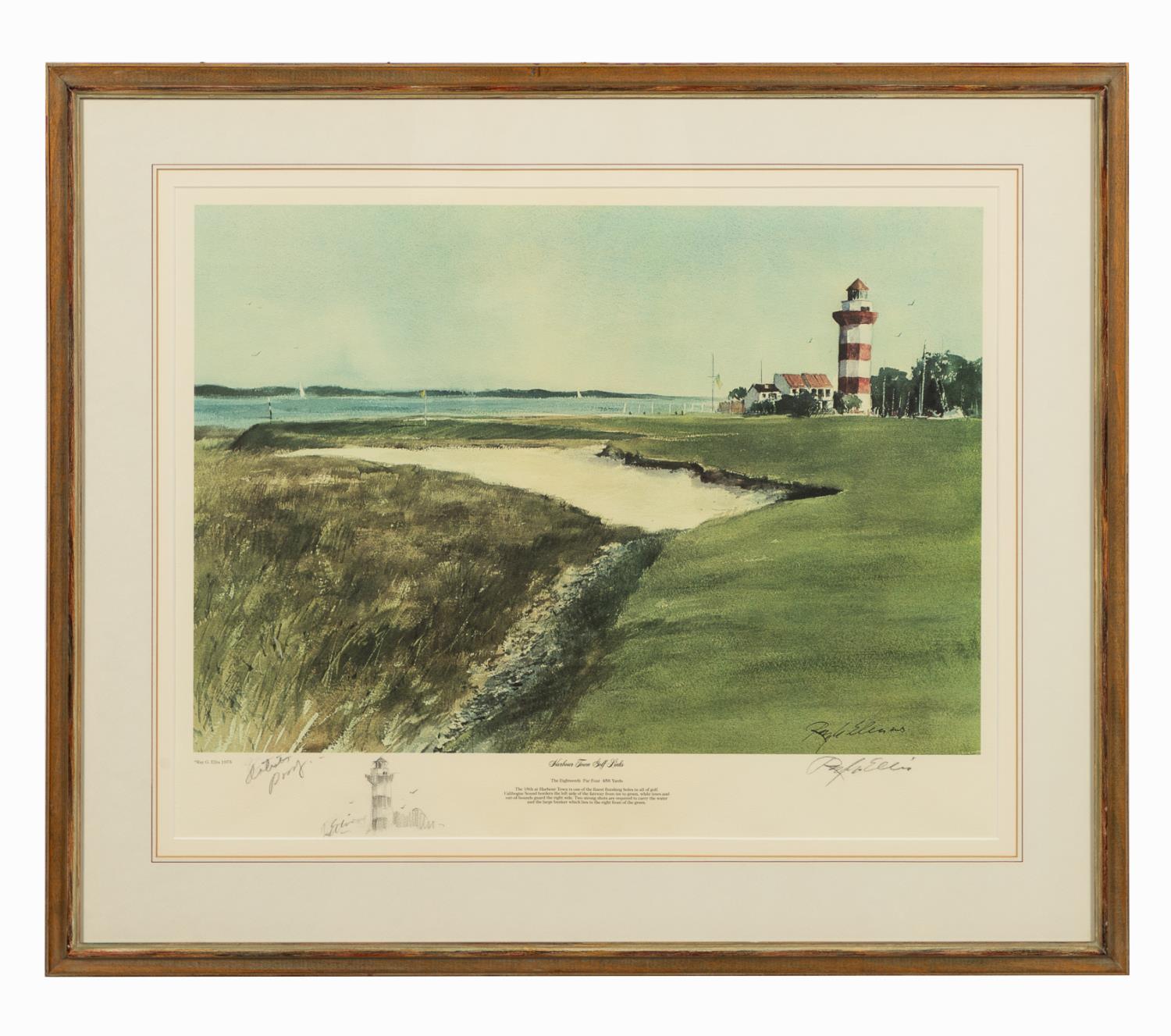 RAY ELLIS HILTON HEAD GOLF DRAWING 35a55b