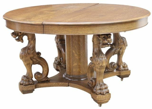 AMERICAN GRIFFIN DINING TABLE,