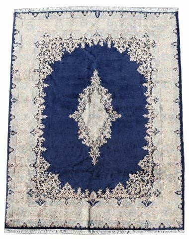 HAND-TIED PERSIAN KERMAN RUG, 11'8.5"