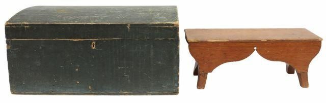 (2) AMERICAN PAINTED BOX & PINE